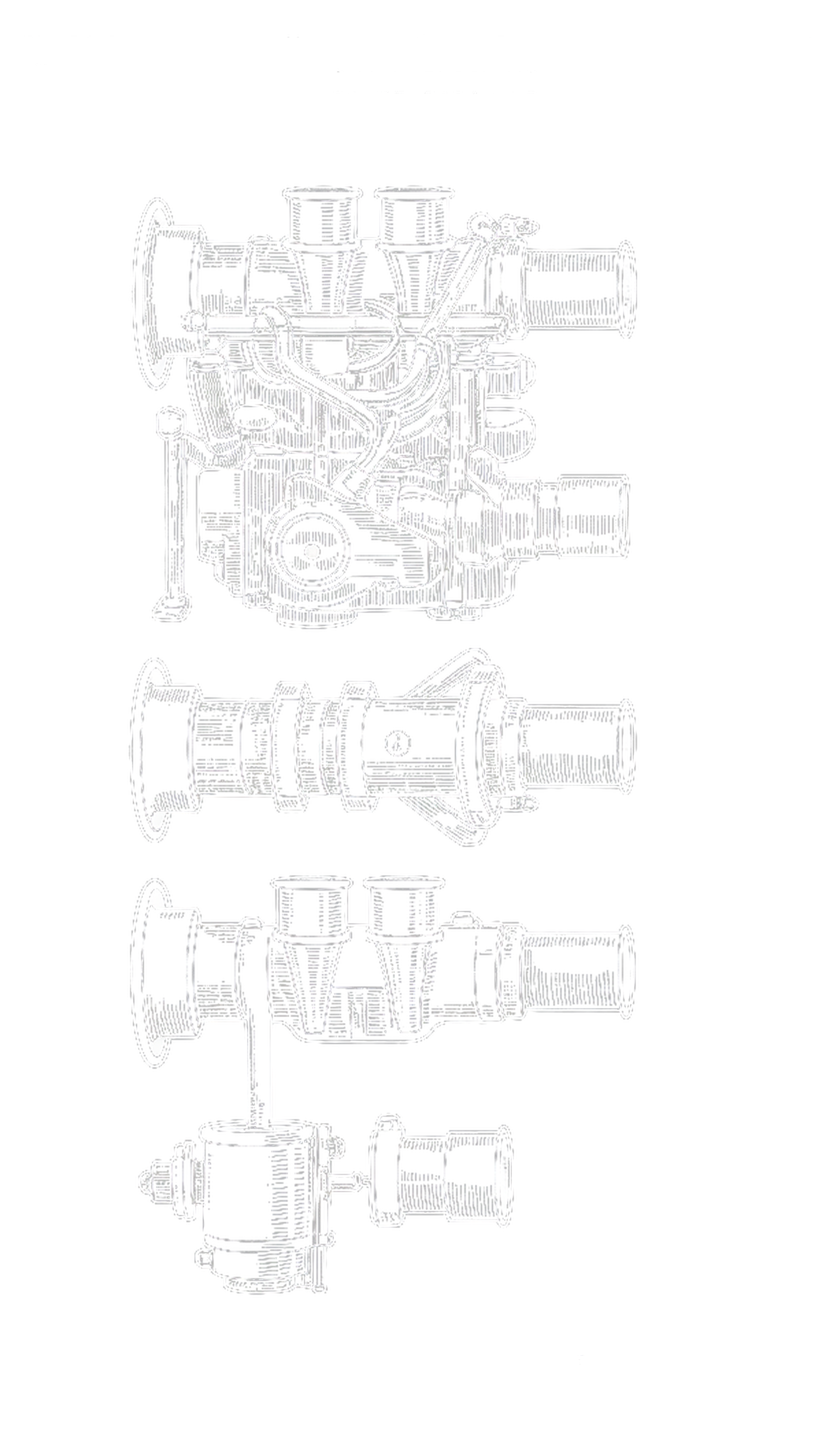 Small Block V8 Blueprint t-shirt, alternate view