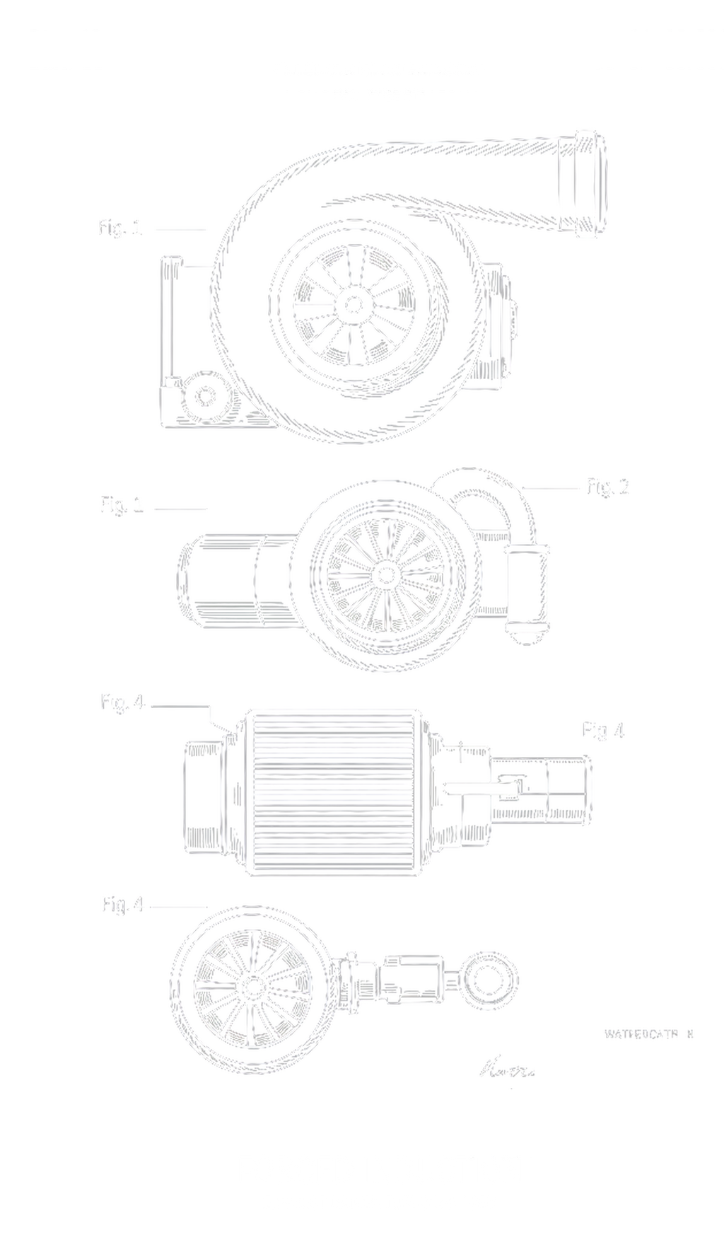 Forced Induction Turbo Exploded Diagram artwork