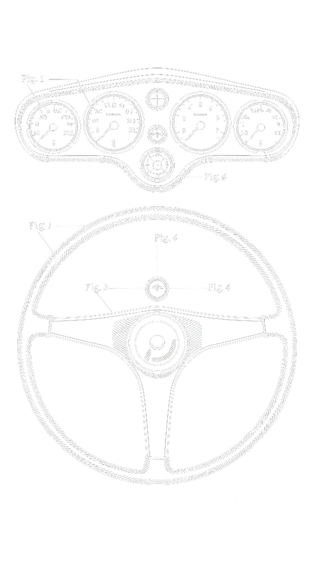 Telemetry Blueprint Cockpit t-shirt, alternate view