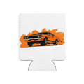 70s Muscle Car Launch design on a can cooler