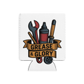 Grease & Glory design on a can cooler