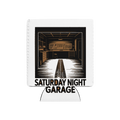 Saturday Night Garage Muscle Car design on a can cooler