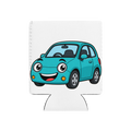 Sparky the Hatchback design on a can cooler