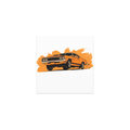 Classic Muscle Car Launch design on a car magnet