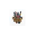 Grease & Glory design on a car magnet