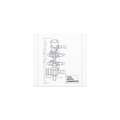 Four Barrel Carburettor Exploded View design on a car magnet