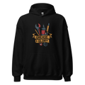 Grease & Glory Muscle Car Garage design on a hoodie