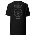 Telemetry Blueprint Cockpit design on a t-shirt