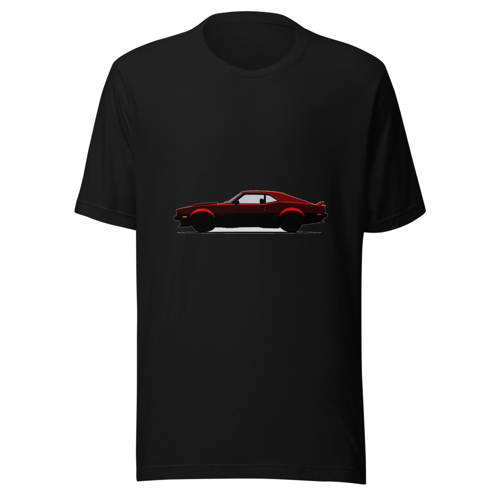 Classic Muscle Car Silhouette artwork
